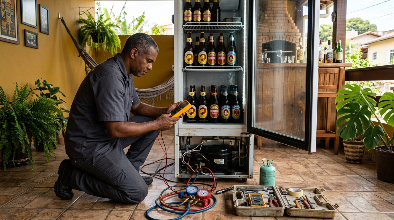 Reparo de Cervejeira Residencial em Sorocaba‑SP